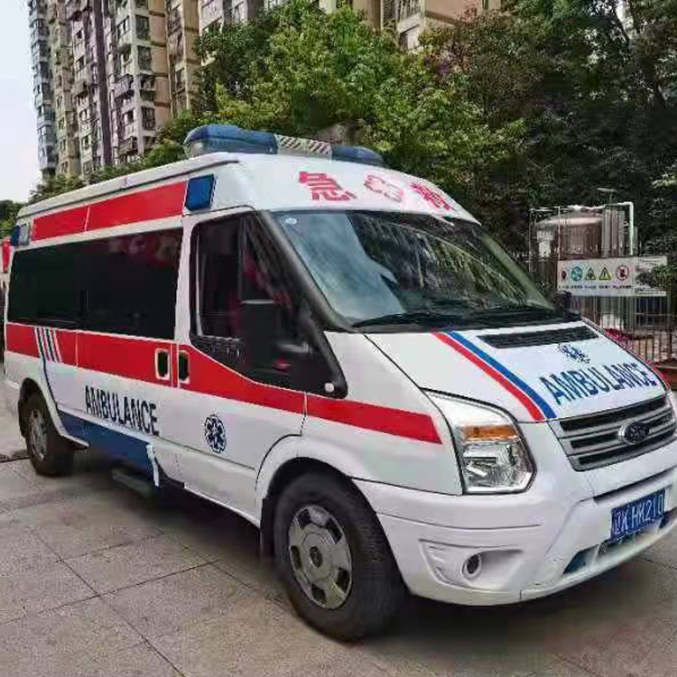 文圣术后行动不便回家租赁救护车